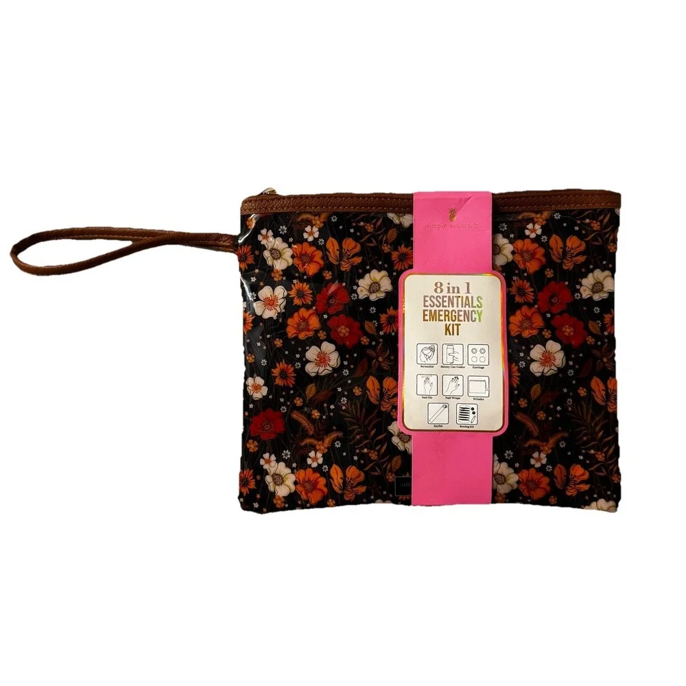 Simply‎ Southern 8 in 1 Essentials Emergency Kit Vintage Floral Wristlet Beauty